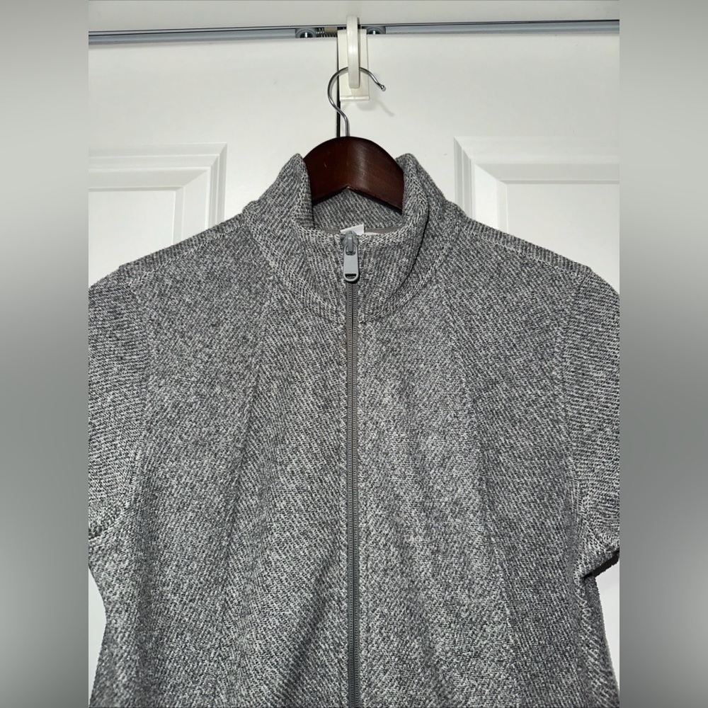 Athleta Stroll Fleece Full Zip Jacket M - Picture 2 of 6